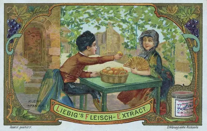 Framed Print : Picture series Children from other countries, Spain, Children with oranges and a fan, digitally restored reproduction of a collector's picture from c. 1900 Framed Print : Picture series Children from other countries, Spain, Children with oranges and a fan, digitally restored reproduction of a collector's picture from c. 1900