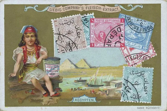 Framed Print : Picture series Countries and Stamps and Motifs, Egypt, Historical, digitally restored reproduction of a Liebig collector's picture from the 19th century, exact date not known Framed Print : Picture series Countries and Stamps and Motifs, Egypt, Historical, digitally restored reproduction of a Liebig collector's picture from the 19th century, exact date not known