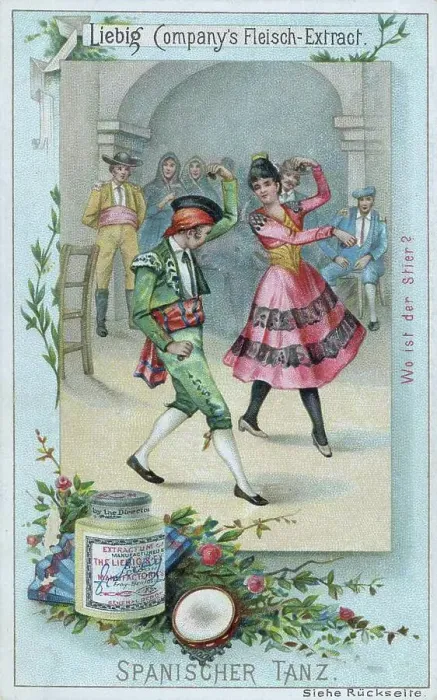 Framed Print : Picture series Dances of the Countries, Spanish Dance, Spain, digitally restored reproduction of a collector's picture from ca 1900 Framed Print : Picture series Dances of the Countries, Spanish Dance, Spain, digitally restored reproduction of a collector's picture from ca 1900