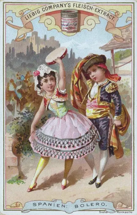 Framed Print : Picture series Dances of the Countries, Spain, Bolero, digitally restored reproduction of a collector's picture from ca 1900 Framed Print : Picture series Dances of the Countries, Spain, Bolero, digitally restored reproduction of a collector's picture from ca 1900