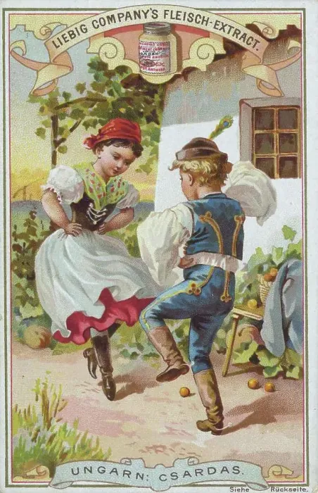 Framed Print : Picture series Dances of the Countries, Hungary, Csardas, digitally restored reproduction of a collector's picture from c. 1900 Framed Print : Picture series Dances of the Countries, Hungary, Csardas, digitally restored reproduction of a collector's picture from c. 1900