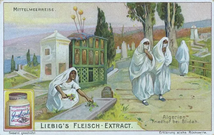 Framed Print : Picture series Mediterranean journey, cemetery near Blidah, Algeria, woman in white mourning clothes, digitally restored reproduction of a collective picture from c. 1900, public domain, exact date unknown Framed Print : Picture series Mediterranean journey, cemetery near Blidah, Algeria, woman in white mourning clothes, digitally restored reproduction of a collective picture from c. 1900, public domain, exact date unknown