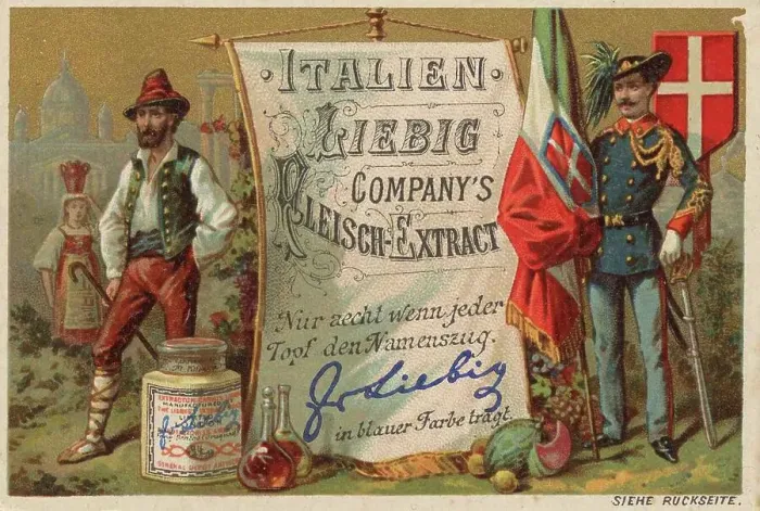 Framed Print : Picture series national flags, Italy, with farmer and bersaglieri, digitally restored reproduction of a collectors picture from c. 1900 Framed Print : Picture series national flags, Italy, with farmer and bersaglieri, digitally restored reproduction of a collectors picture from c. 1900