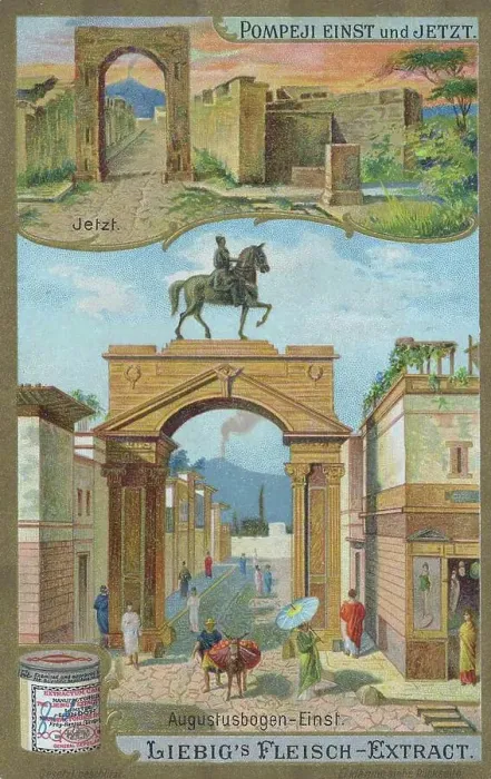 Framed Print : Picture series Pompeii once and in 1900, Italy, the Arch of Augustus, digitally restored reproduction of a collective picture from ca 1900, public domain, exact date unknown Framed Print : Picture series Pompeii once and in 1900, Italy, the Arch of Augustus, digitally restored reproduction of a collective picture from ca 1900, public domain, exact date unknown