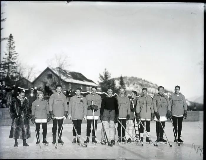Framed Print : Picture Of Williams College Hockey Team Framed Print : Picture Of Williams College Hockey Team