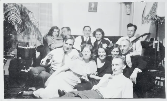Framed Print : Pictures from the Hauptman Family Album