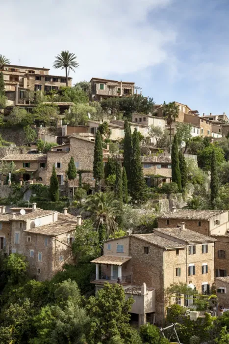 Framed Print : The picturesque town of Deia Framed Print : The picturesque town of Deia