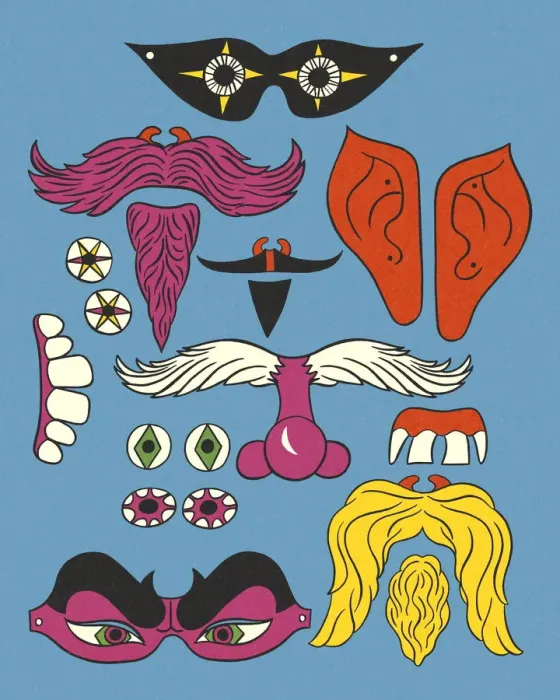 Framed Print : Pieces of a Disguise Framed Print : Pieces of a Disguise