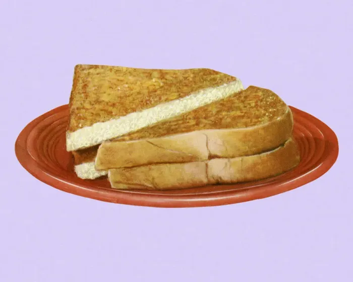 Framed Print : Two Pieces of Toast Framed Print : Two Pieces of Toast