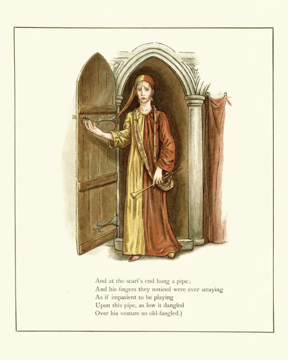 Framed Print : The Pied Piper of Hamelin Framed Print : The Pied Piper of Hamelin