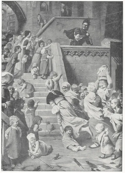 Framed Print : Pied Piper of Hamelin Framed Print : Pied Piper of Hamelin