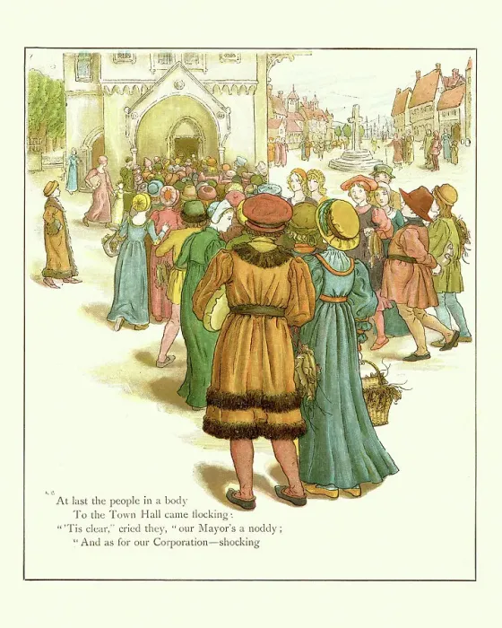 Framed Print : The Pied Piper of Hamelin To Town Hall came flocking Framed Print : The Pied Piper of Hamelin To Town Hall came flocking