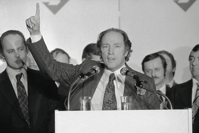 Framed Print : Pierre Trudeau at Liberal Party Forum Framed Print : Pierre Trudeau at Liberal Party Forum