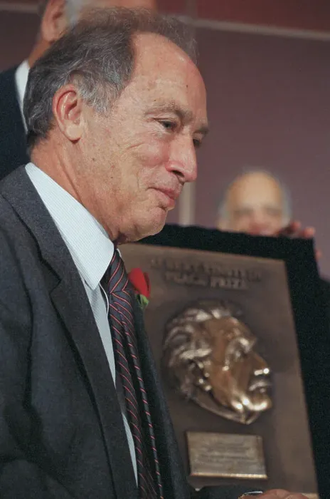 Framed Print : Pierre Trudeau Receiving Award Framed Print : Pierre Trudeau Receiving Award