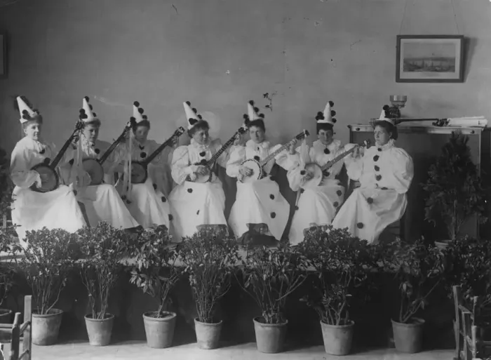 Framed Print : Pierrot Party Framed Print : Pierrot Party