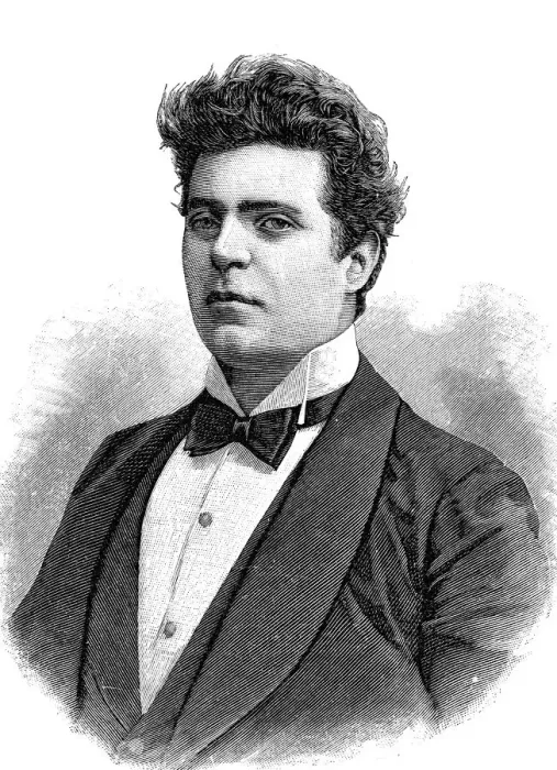 Framed Print : Pietro Masganci, italian composer Framed Print : Pietro Masganci, italian composer
