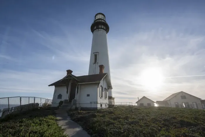Framed Print : Pigeon Point Lighthouse - California - USA