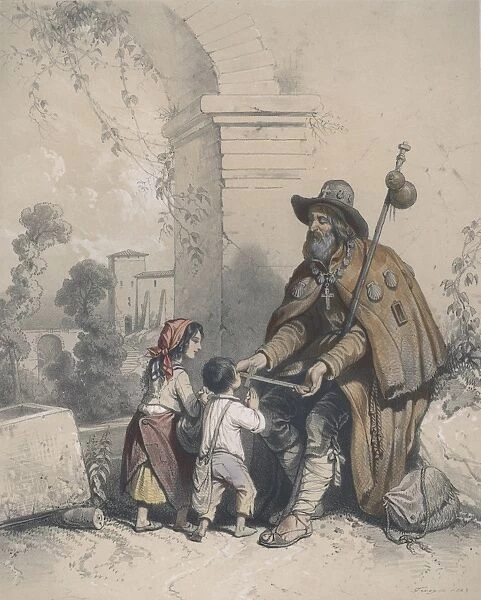 Pilgrim And Children