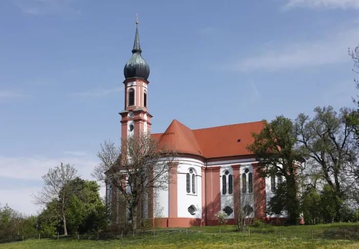 Framed Print : Pilgrimage Church of Our Sorrowful Mother, Vilgertshofen, Pfaffenwinkel, Upper Bavaria, Bavaria, Germany, Europe Framed Print : Pilgrimage Church of Our Sorrowful Mother, Vilgertshofen, Pfaffenwinkel, Upper Bavaria, Bavaria, Germany, Europe