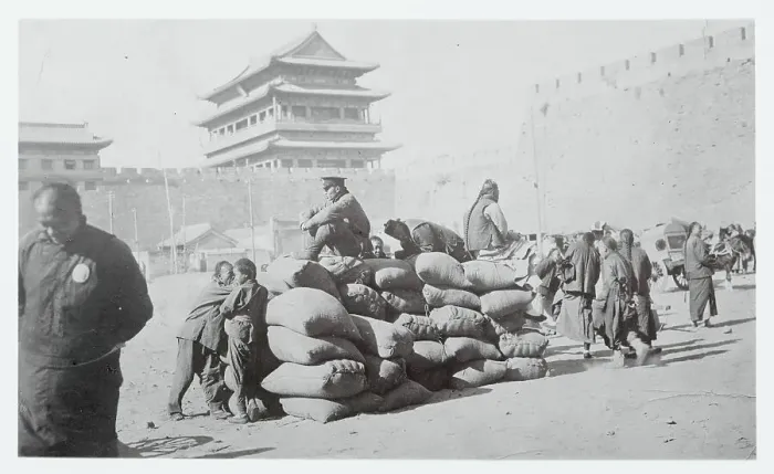 Framed Print : Piling of Food for Soldiers Framed Print : Piling of Food for Soldiers