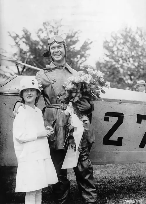 Framed Print : Pilot James C. Edgerton and His Sister Elizabeth Framed Print : Pilot James C. Edgerton and His Sister Elizabeth