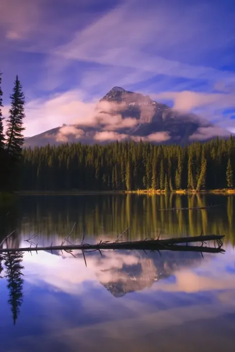 Framed Print : Pilot Pond in Banff Framed Print : Pilot Pond in Banff