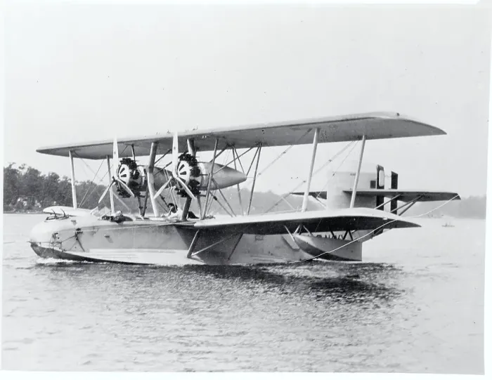 Framed Print : Pilot Testing Flying Boat Framed Print : Pilot Testing Flying Boat