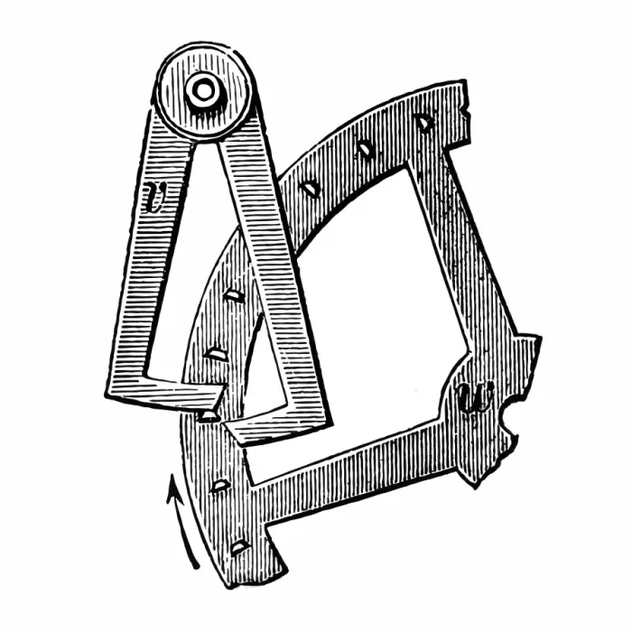 Framed Print : Pin Wheel Escapement