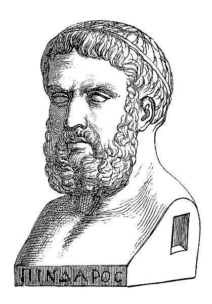 Pindar ( circa 518a circa 438 bc ), Greek lyric poet