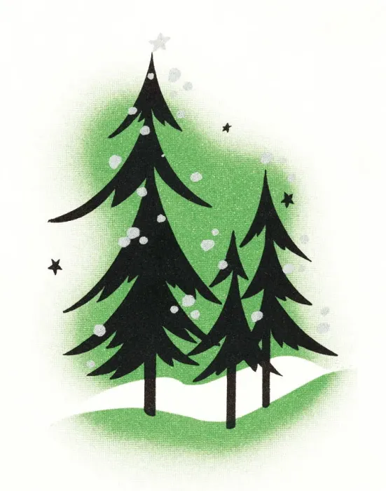 Framed Print : Pine trees