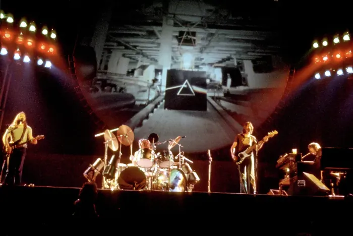 Framed Print : Pink Floyd Live In LA Framed Print : Pink Floyd Live In LA