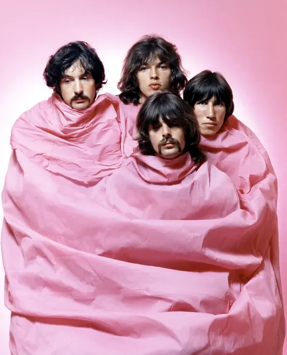 Framed Print : Pink Floyd In Pink Framed Print : Pink Floyd In Pink