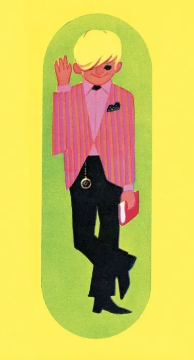 Framed Print : Pink tuxedo Framed Print : Pink tuxedo