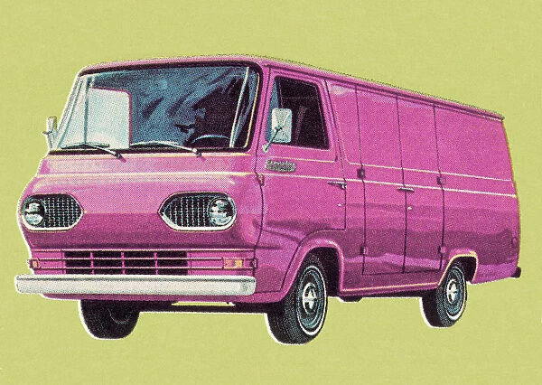 Pink Van. http: /  / csaimages.com / images / istockprofile / csa_vector_dsp.jpg