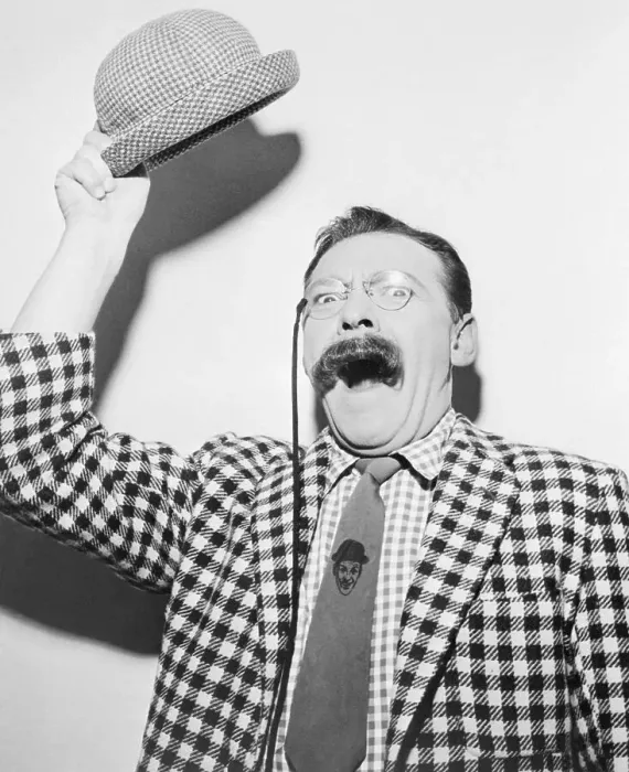 Framed Print : Pinky Lee Imitating Teddy Roosevelt Framed Print : Pinky Lee Imitating Teddy Roosevelt