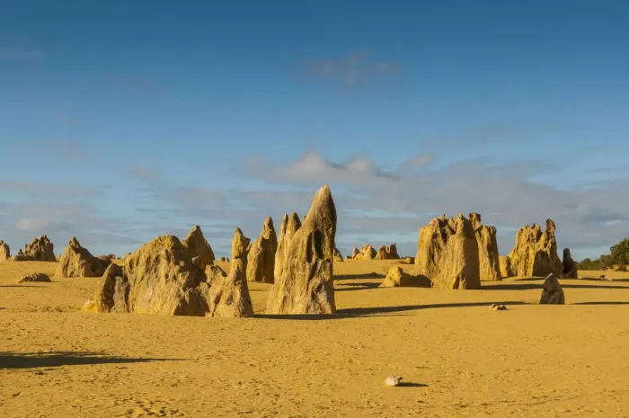 Framed Print : The Pinnacles limestone formations, Nambung National Park, Western Australia Framed Print : The Pinnacles limestone formations, Nambung National Park, Western Australia