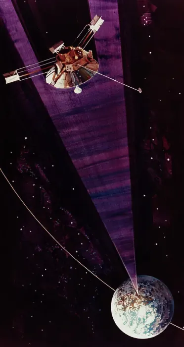 Framed Print : Pioneer 10 Passing Jupiter