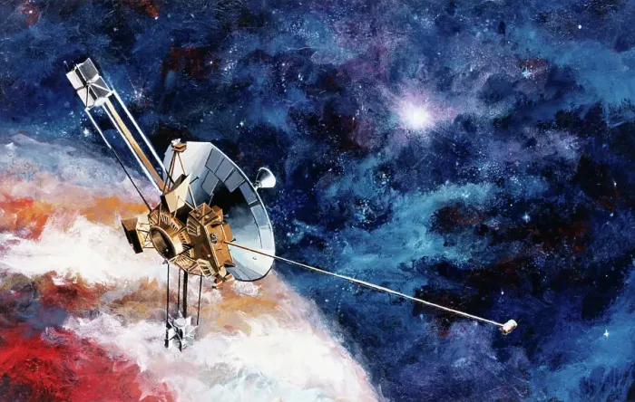 Framed Print : Pioneer 10 Spaceprobe Framed Print : Pioneer 10 Spaceprobe
