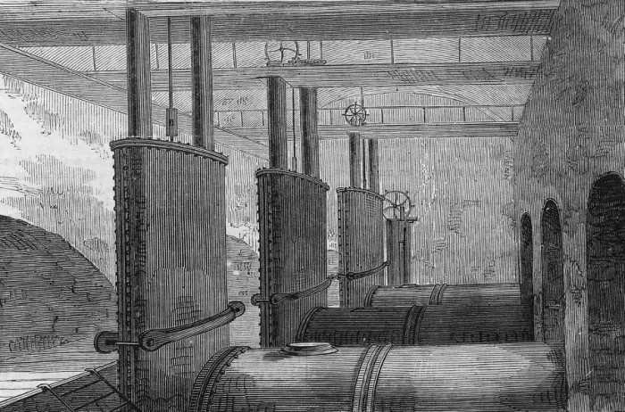 Framed Print : Pipe Chambers In Central Park Reservoir Framed Print : Pipe Chambers In Central Park Reservoir