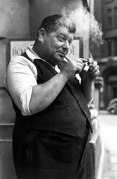 Framed Print : Pipe Smoker Framed Print : Pipe Smoker