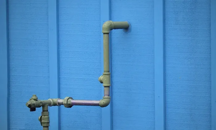 Framed Print : Pipe and Wall Framed Print : Pipe and Wall