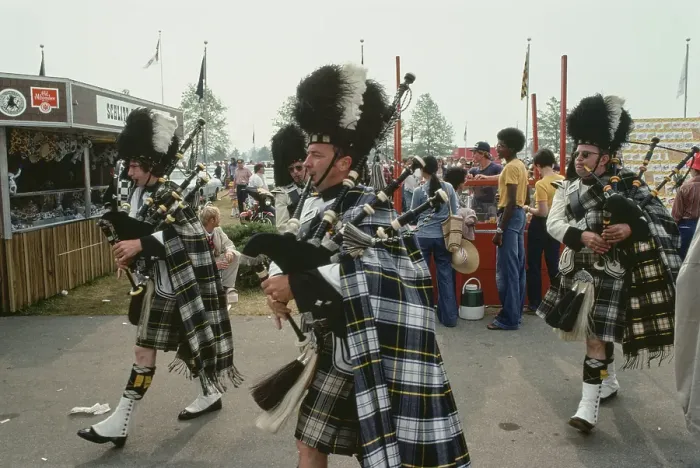 Framed Print : Pipers At Indianapolis 500, 1978 Framed Print : Pipers At Indianapolis 500, 1978