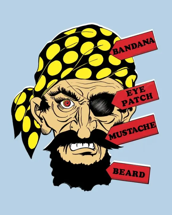 Framed Print : Pirate. http: /  / csaimages.com / images / istockprofile / csa_vector_dsp.jpg