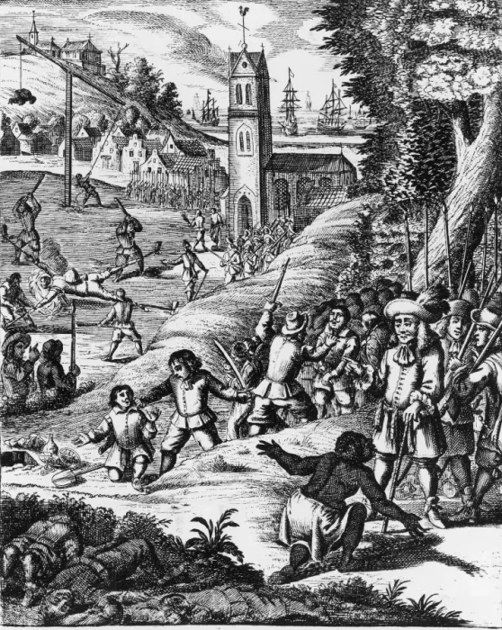 Framed Print : Pirates In The West Indies Framed Print : Pirates In The West Indies