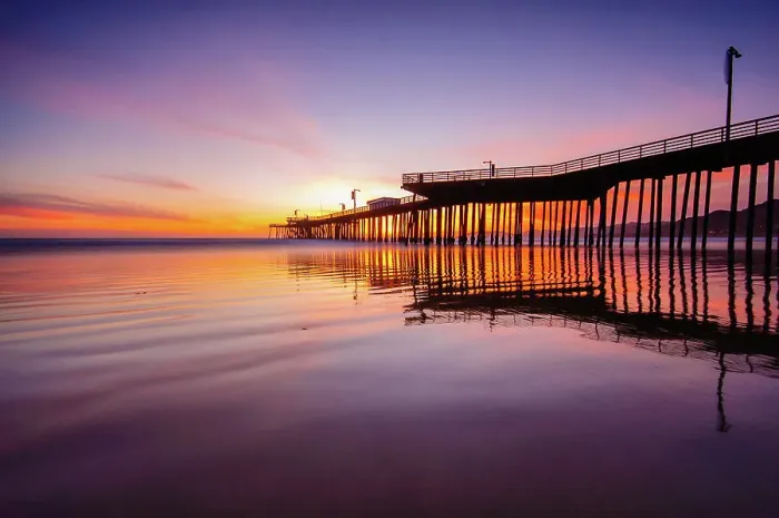 Framed Print : Pismo Beach Pier