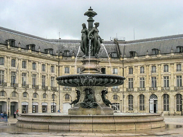 Place de la Bourse, Bordeaux, Gironde, Aquitane, France