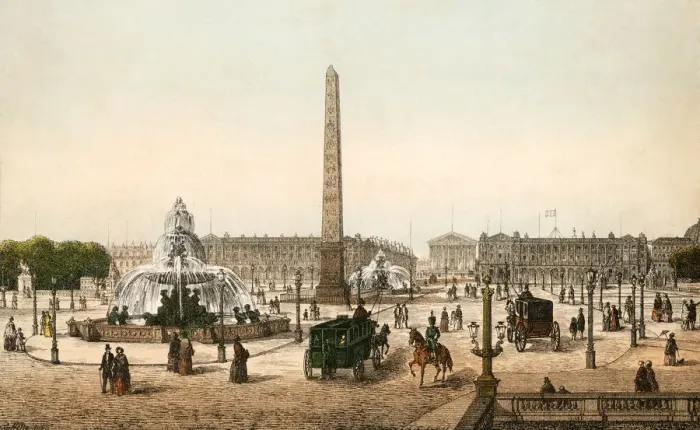 Framed Print : Place De La Concorde Framed Print : Place De La Concorde