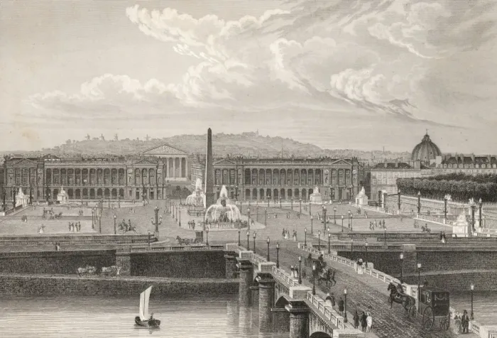 Framed Print : Place De La Concorde Framed Print : Place De La Concorde