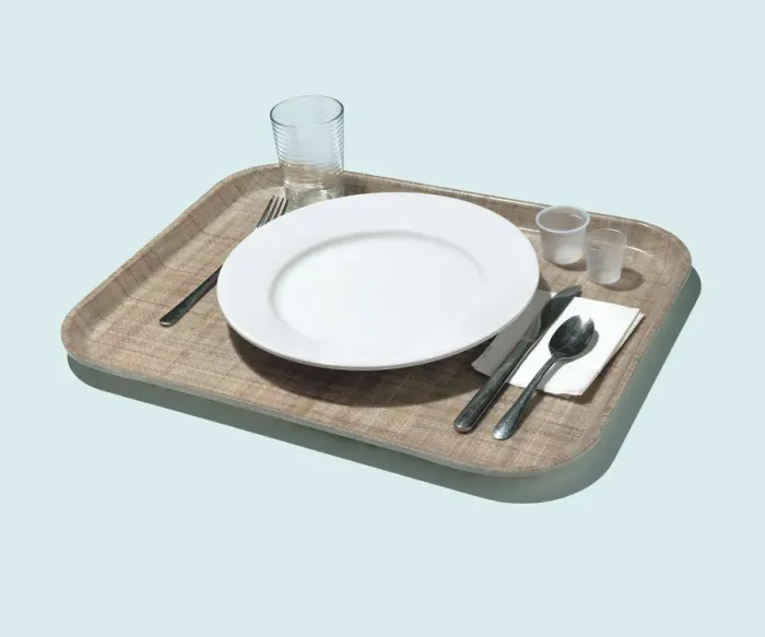 Framed Print : Place Setting on Tray Framed Print : Place Setting on Tray