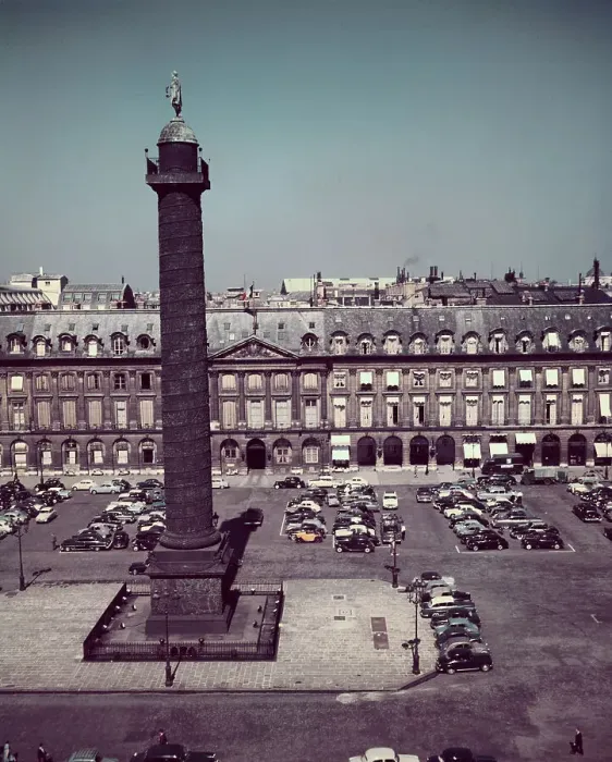 Framed Print : Place Vendome in Paris Framed Print : Place Vendome in Paris